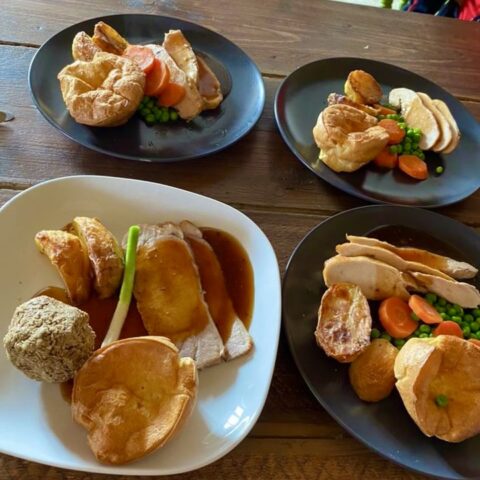 Delicios mouth watering food at hilltop cafe