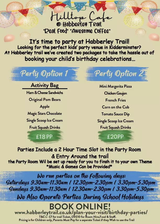 Party Menu